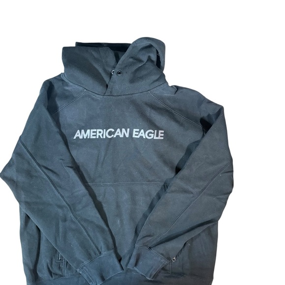 American Eagle Outfitters Charcoal Hoodie - Picture 4 of 13